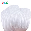 Wholesale 25mm Off White Multi Color PP Webbing